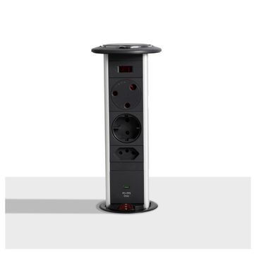 Powerlogic Powerdock MK465 Pull Up Multiplug Black