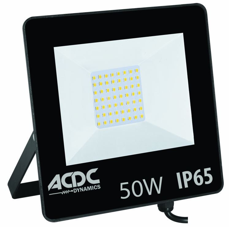220-240VAC 50W LED Cool White LED Flood C/W Day Night Sensor