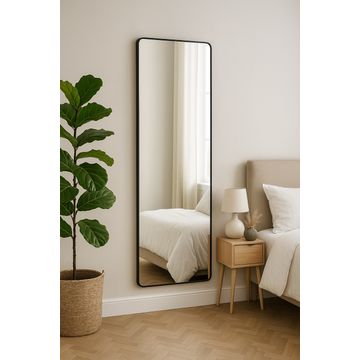 Paramount Mirrors & Prints - Aluminium Frame Square Black 1600x600
