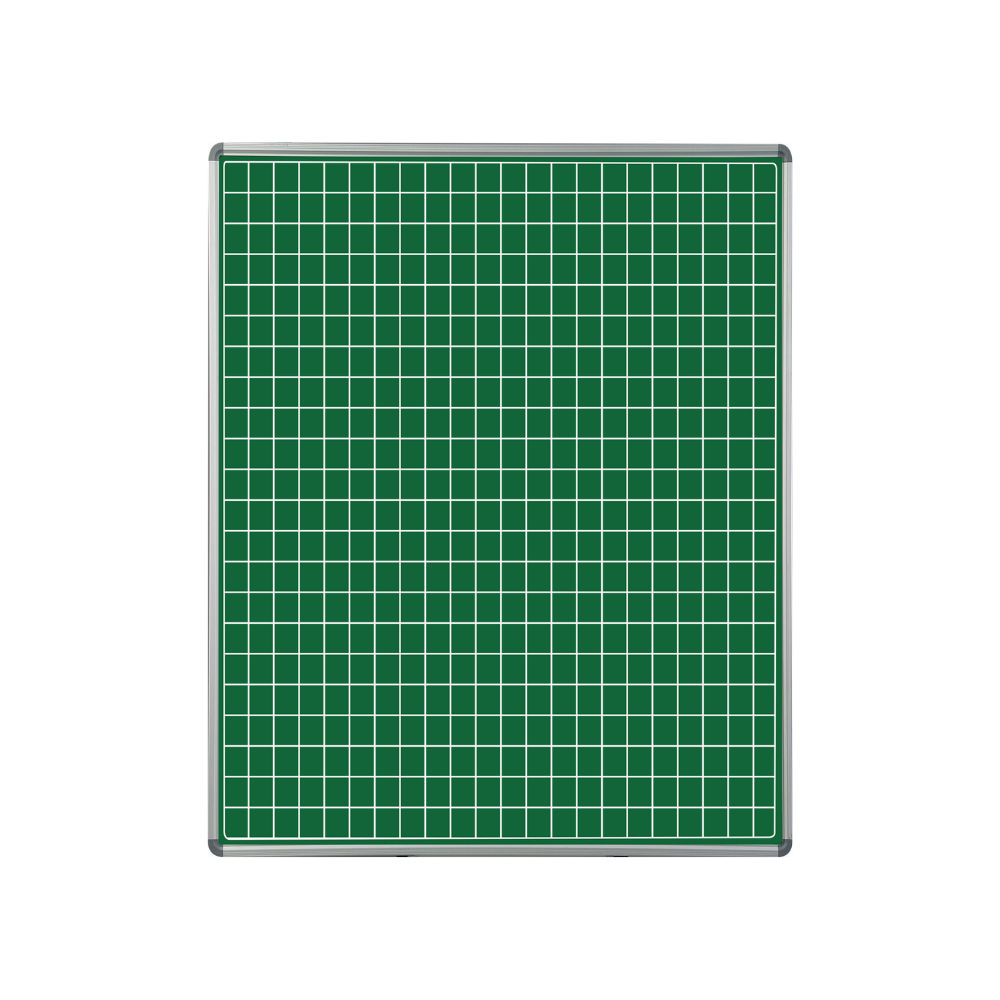Educational Board Non-Magnetic Chalkboard (1220*910 - Squares and Lines - Swing Leaf - Option B)