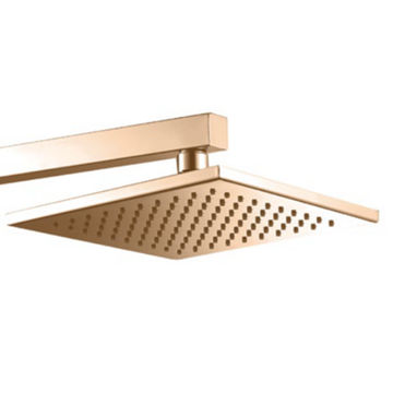 ROSE GOLD SHOWER HEAD & ARM