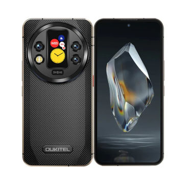 Oukitel WP200 PRO – 5G Rugged Phone with 108MP, Android 15, 24GB RAM 1TB ROM, NFC, Earphone BLACK
