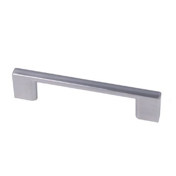 ROCO Neptune Aluminium Cupboard Handle Brushed Nickel 96mm