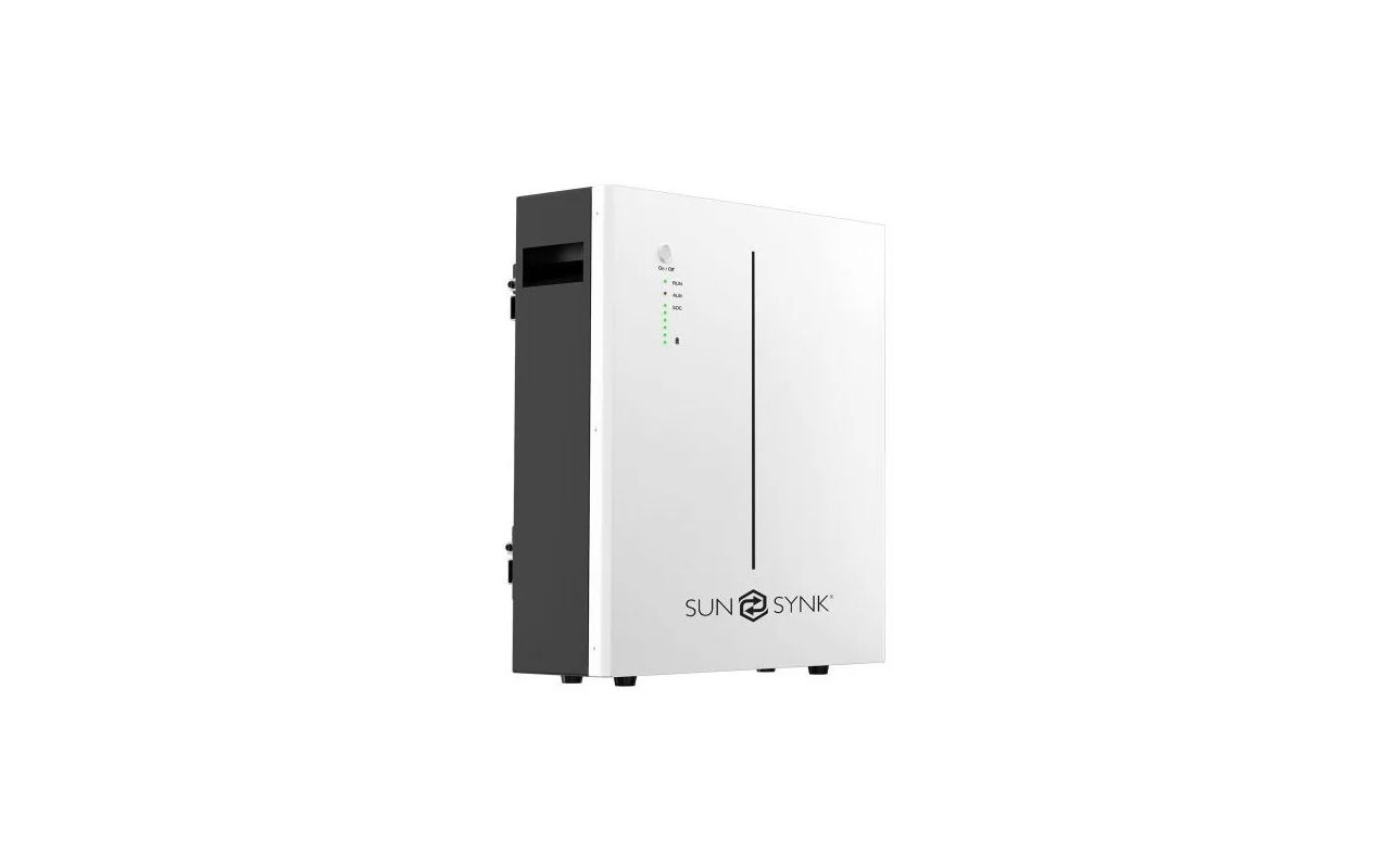 Sunsynk 5.32KWh wall mount 100Ah 48v LiFePo4 Lithium Ion Battery