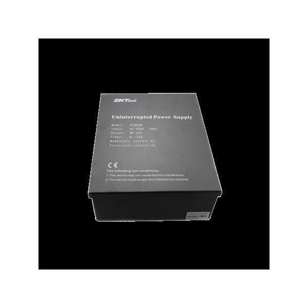 Zkteco - Power Supply With Battery Leads, 12V 7Ah Battery Not Included