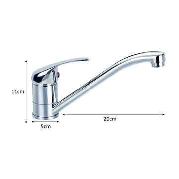 Single Lever Deck Mounted Kitchen Mixer