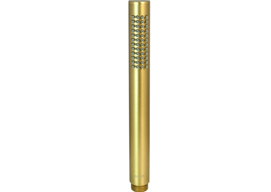Devario Shower Handle Round Brass -Brushed Gold