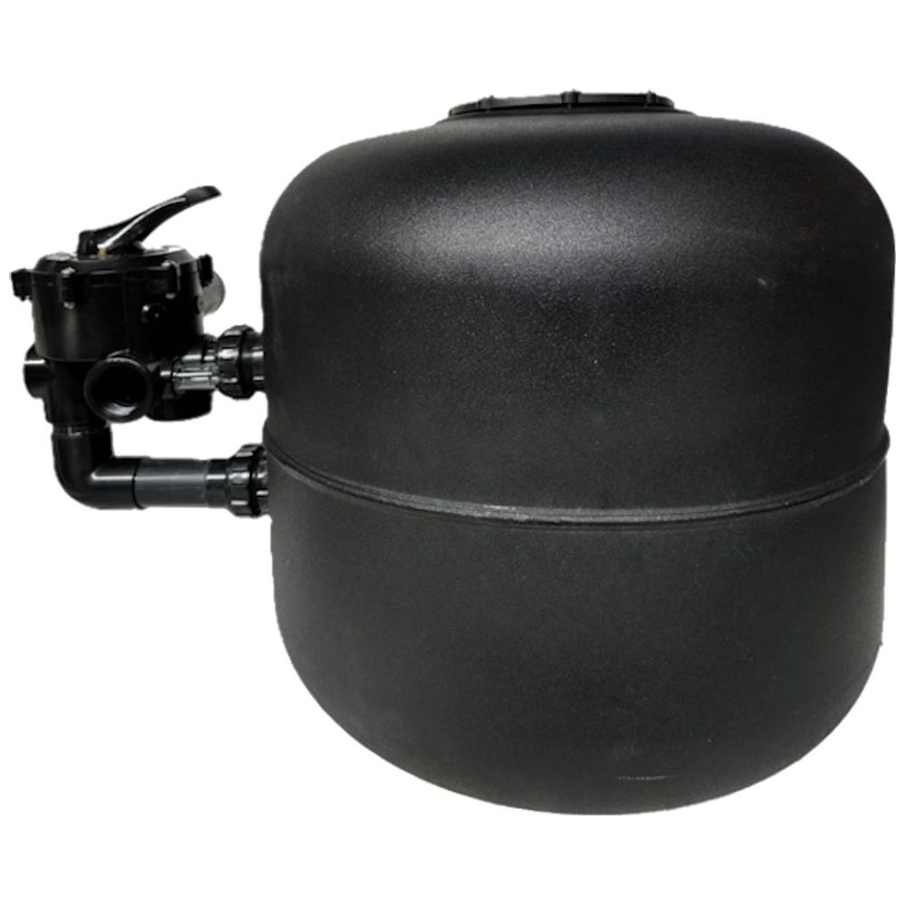 3-Bag Sand Filter 120kg Pools up to 60,000L - Black
