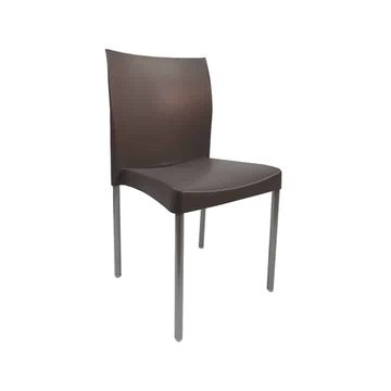 Vividitto - Apollo Cafe Chair Without Arms -Cappuccino