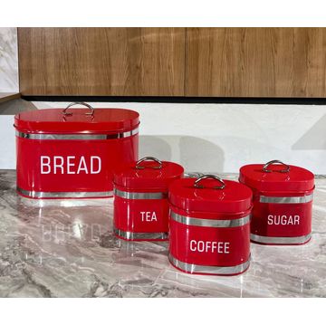 4pcs Bread bin set
