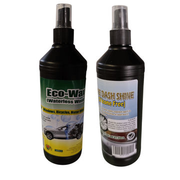 Waterless Wash Combo (Eco-Wax 500ml +Tire-Dash Shine 500ml)