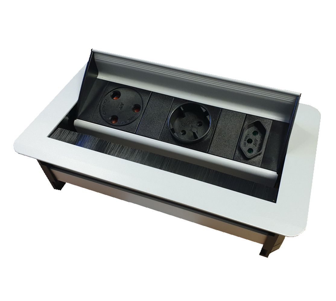 Powerlogic Multiplug Wave MK1 Silver Grey