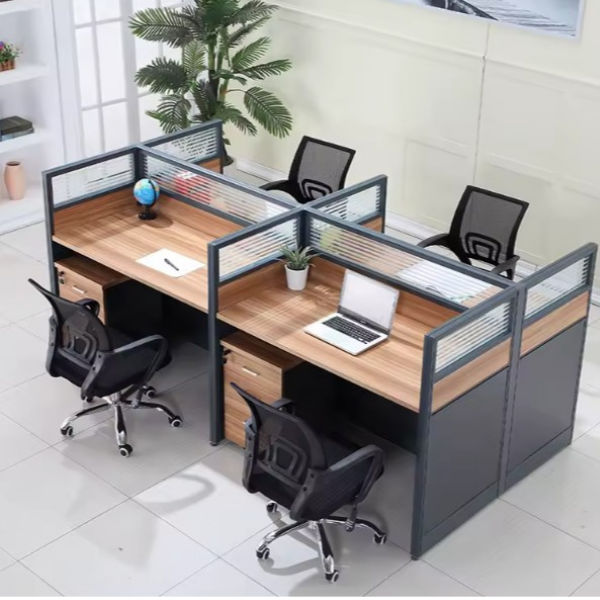 Nexus 4-Way Office Workstation ( Chairs Excluded)