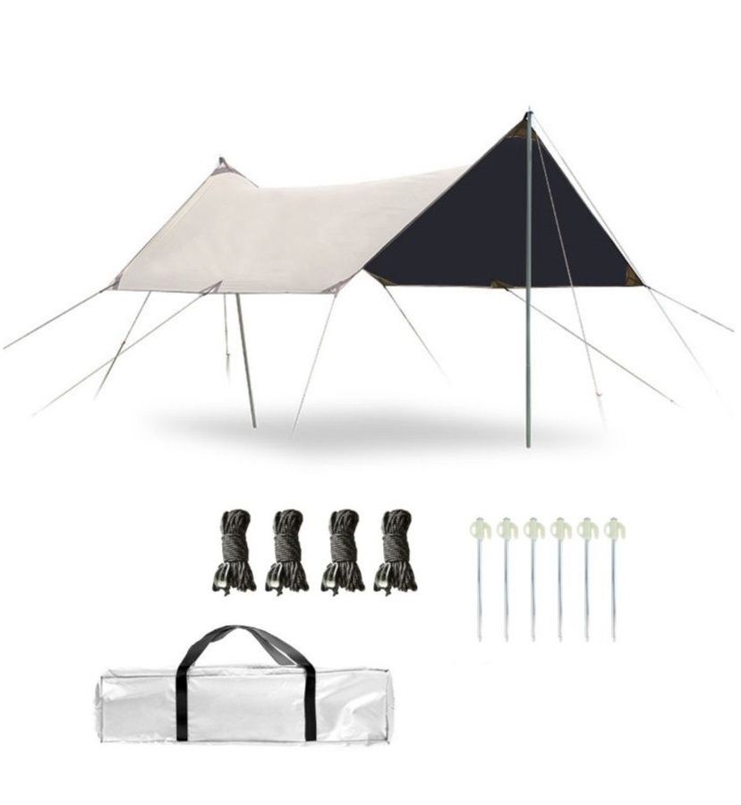Shayd - 5m Outdoor Portable Sun/Rain Camping Canopy