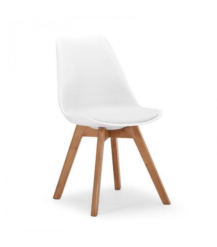 Tropical dining chair White