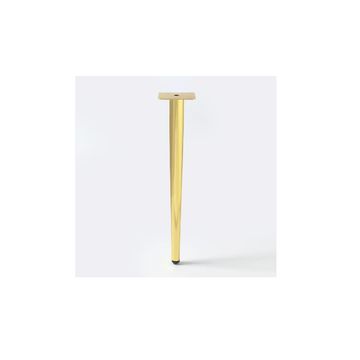 Cone Leg, H400mm, Gold (4 Pack) BY WOODLY
