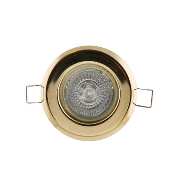 Downlight Gu10 Par16 50W 220V P/Brass (Pp) - 3 Pack