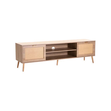Vividitto - Tomatillo 2 Door TV Unit - Rustic/Light Oak