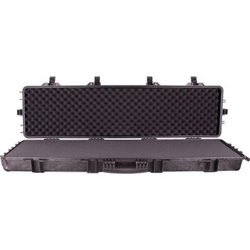Plastic Case 1387.5X393.7X152.4Mm Od With Foam Black Rifle Case