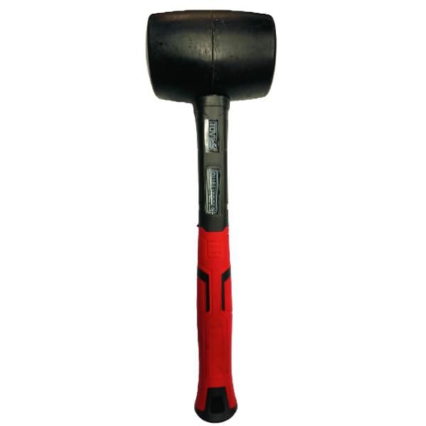 Hammer Rubber Mallet 20oz F\G 700g 700g - 4 Pack