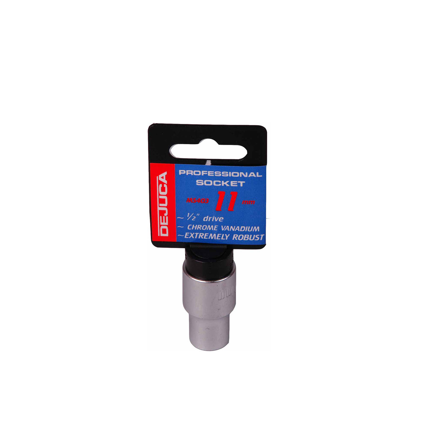 Dejuca - Socket - Cv - Fd - 1/2 Inch drive - 6pt - 11mm - 6 Pack