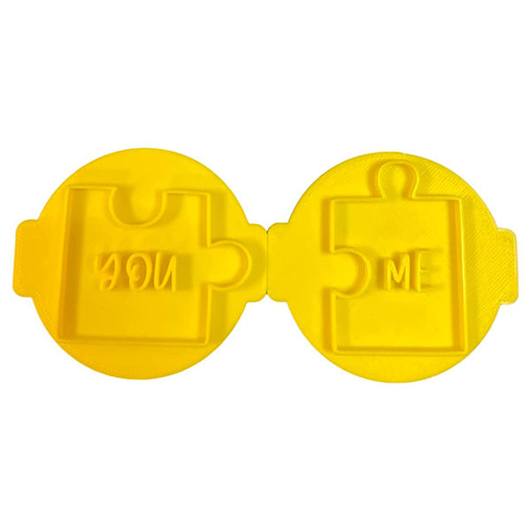 Home Hub 'You' & 'Me' Puzzle Piece Cookie Embosser