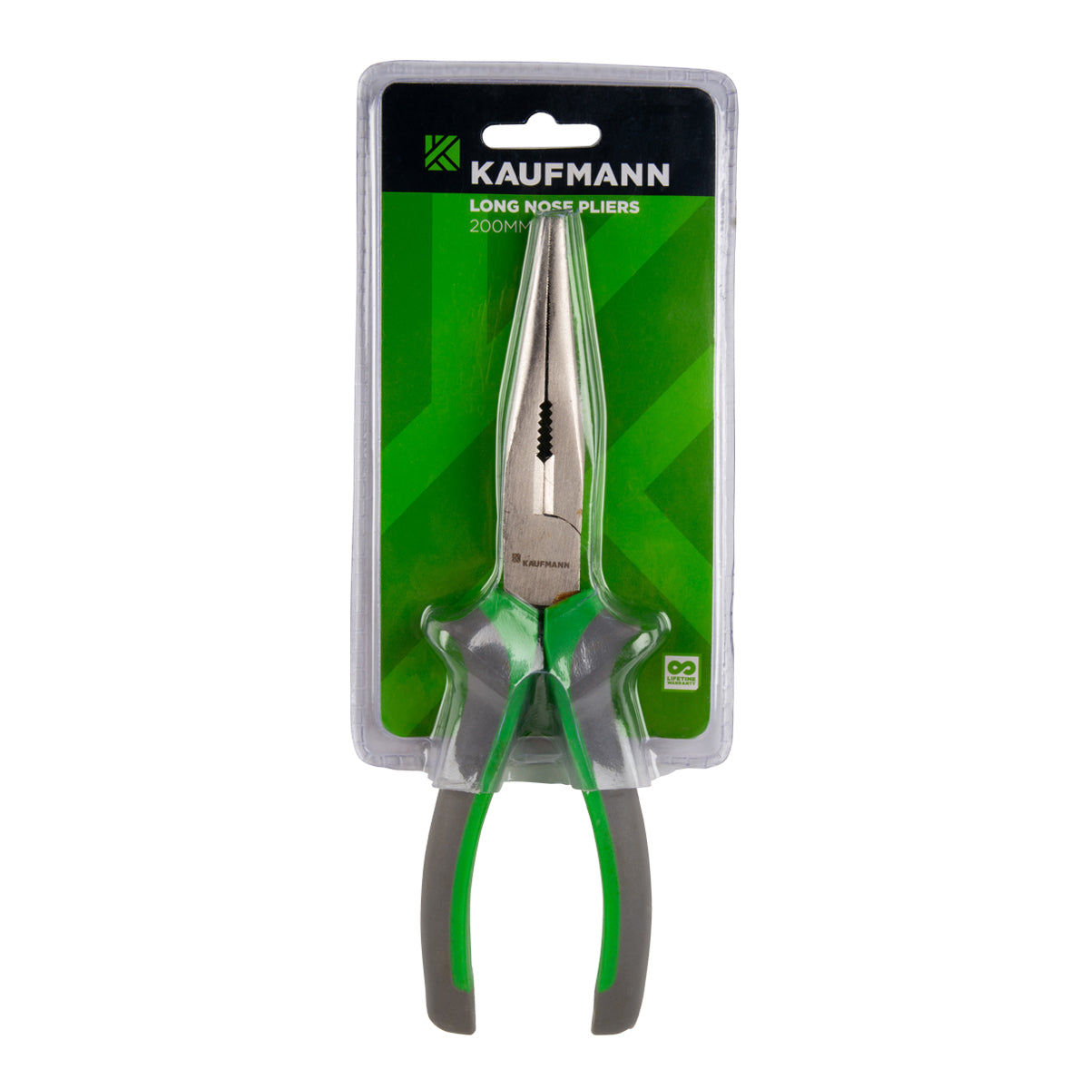 Kaufmann Pliers Long Nose Soft Handle 200 Mm