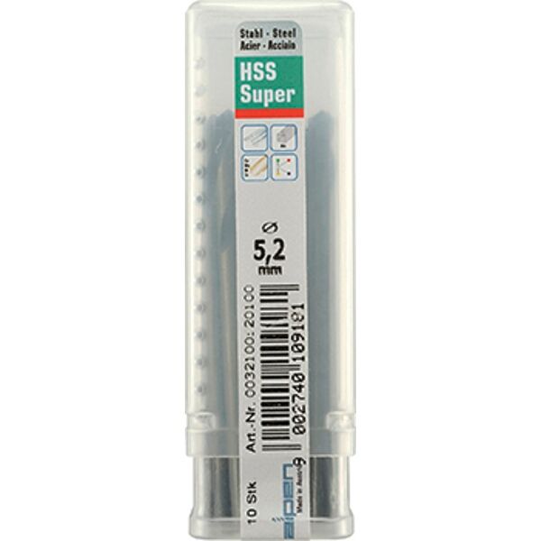 Hss Super Drill Bit Double Ended 5.1Mm Bulk