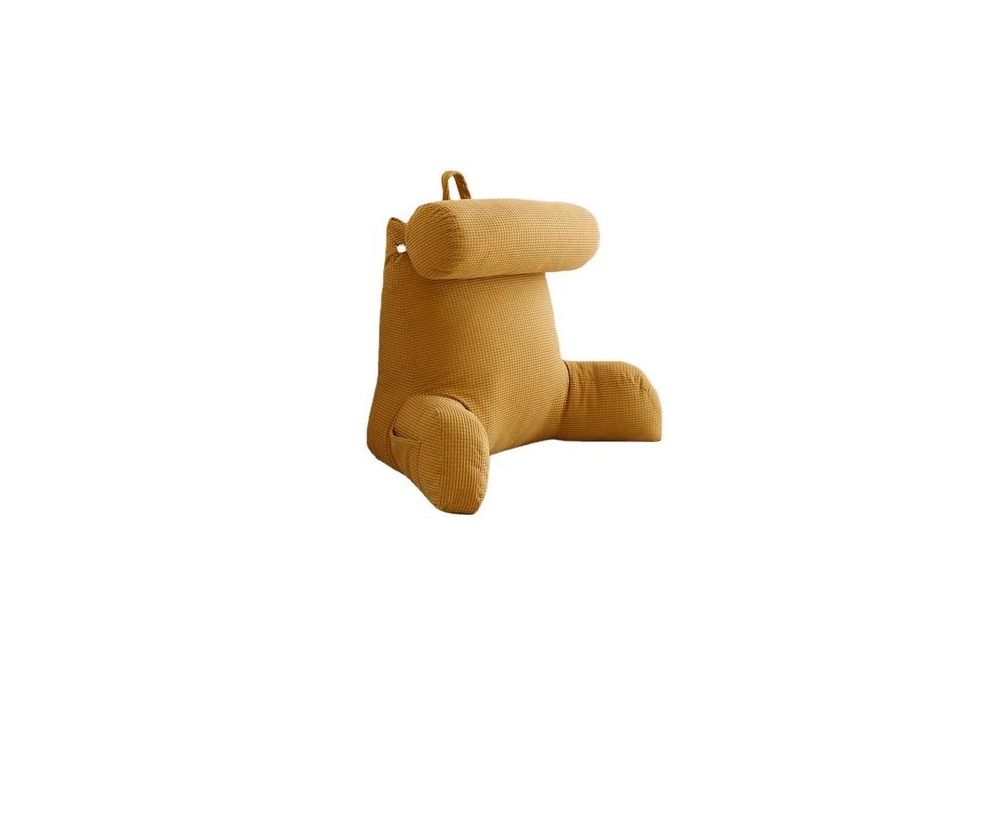 Comfortable Supportive Backrest Pillow L50-Yellow