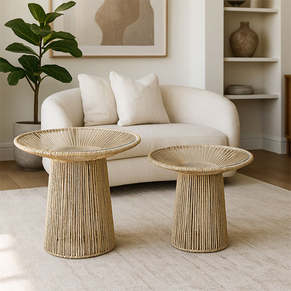 KC FURN - Bamboo Side Tables