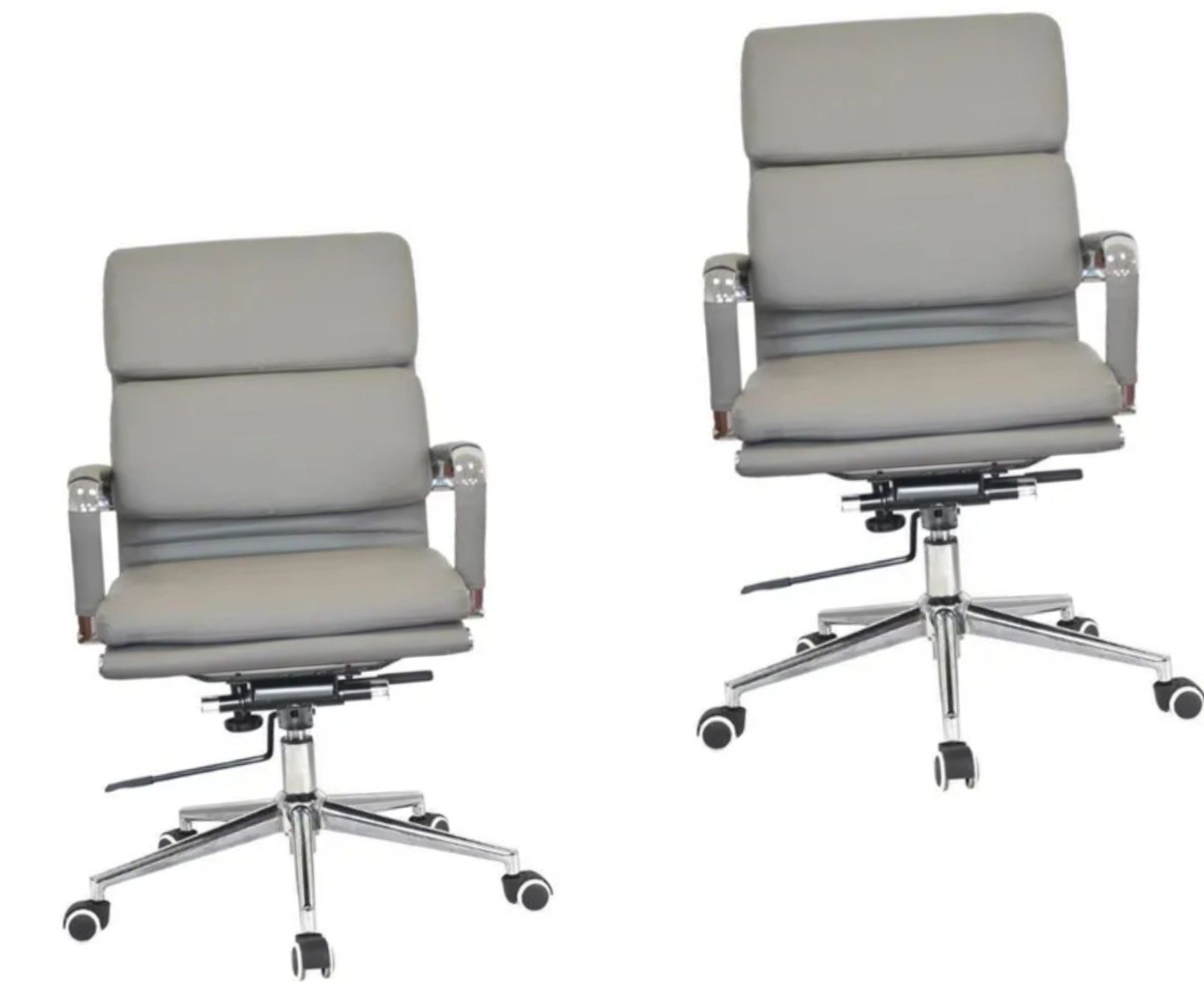Hag Pu Leather Office Chair