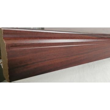Skirting Russet Oak MDF Gloss Finnish 100mm x 14mm x 2400mm