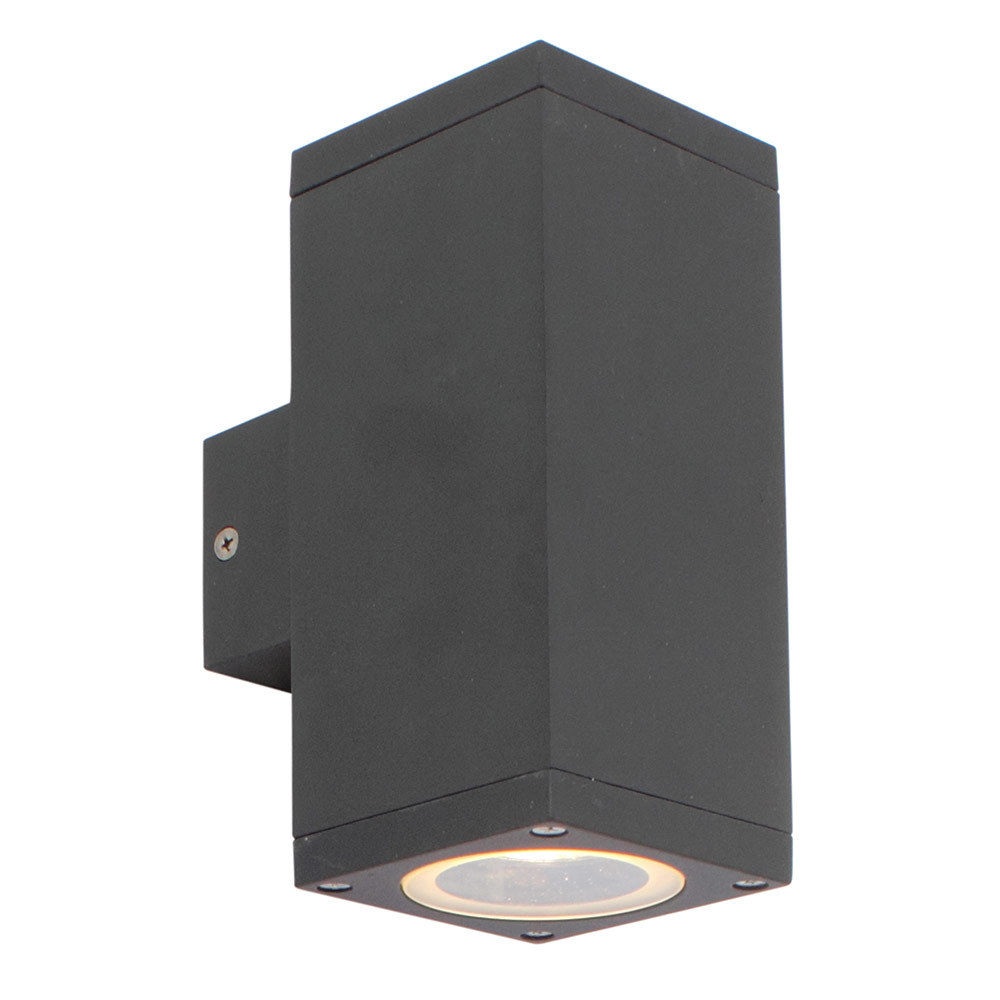 Kube - Up & Down - Wall Light - Black