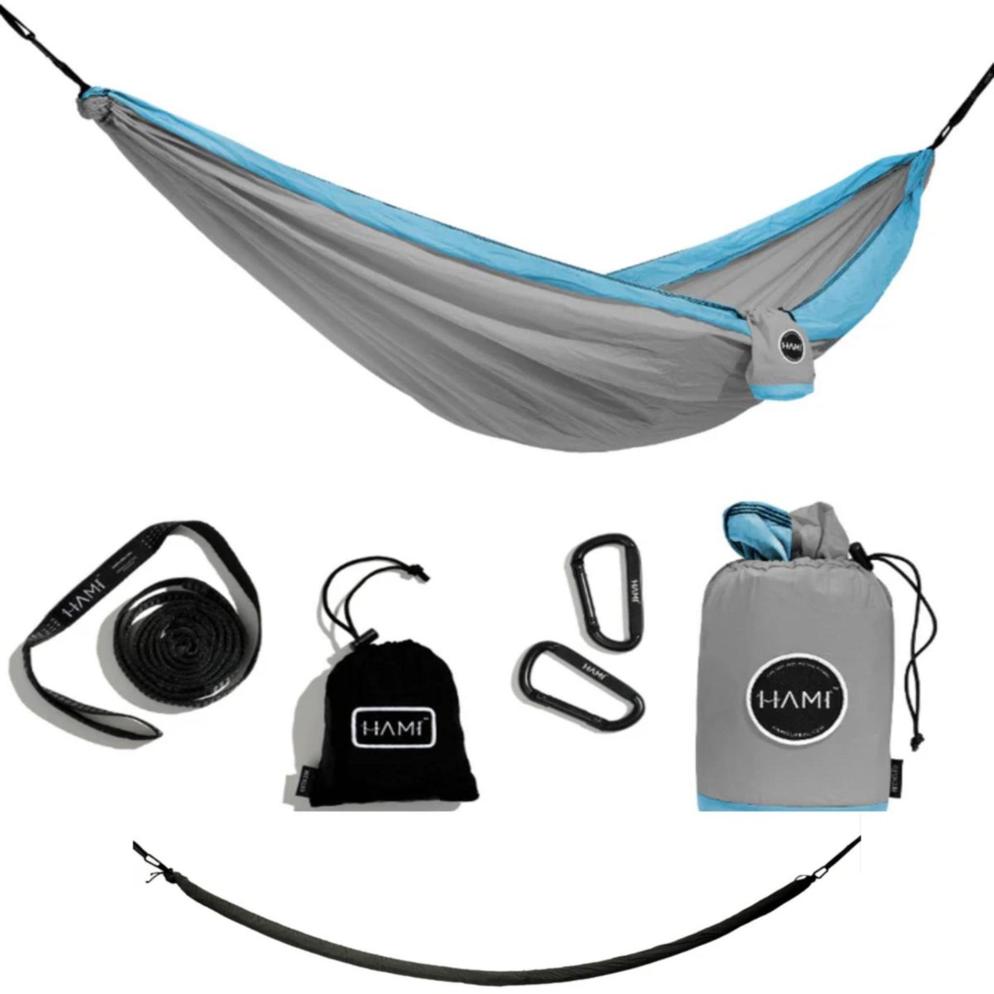 HAMI Portable Hammock 3m x 1.8m - Sea Mist Cocoon