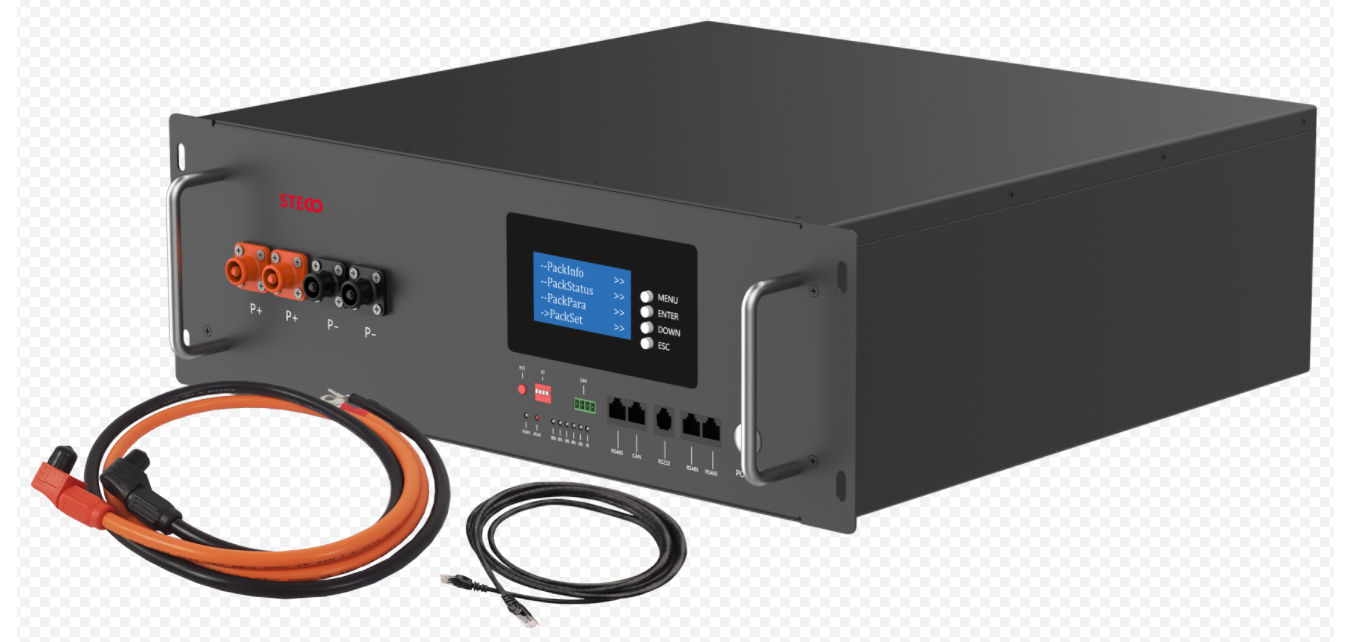 STECO 5120Wh CABINET TYPE, ENERGY STORAGE POWER BATTERY - 100Ah