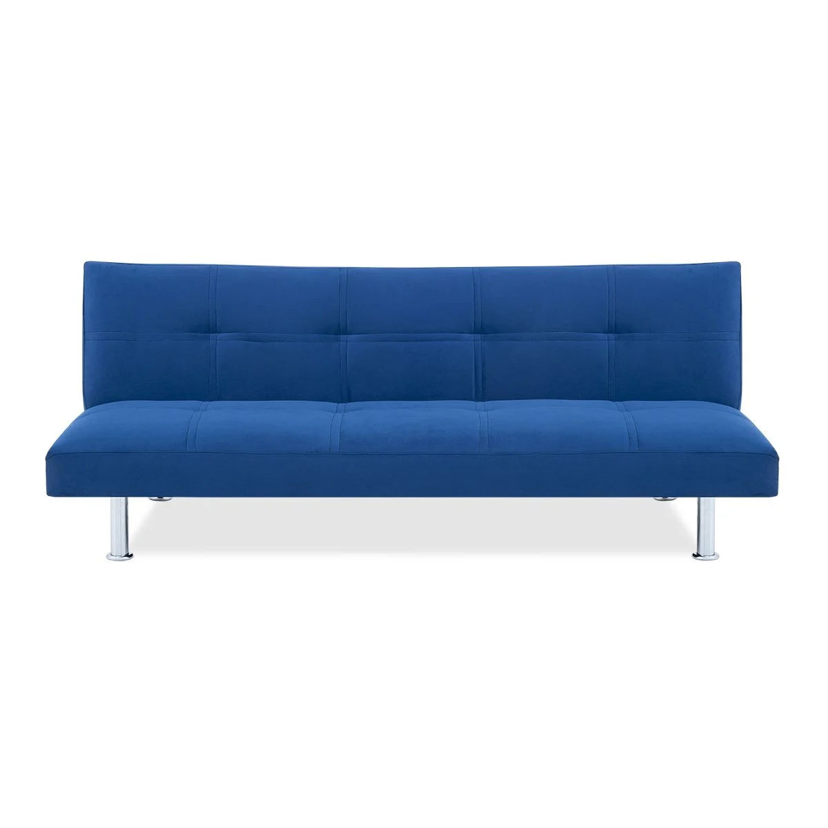 Comfy Home Furnitures Jelly Sleeper Couch Blue Single