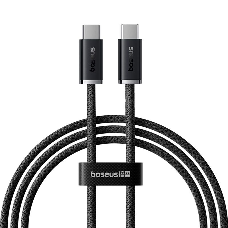 Baseus Dynamic 3 Series Fast Charging Data Cable Type C to Type C 100W 1m - Cluster Black