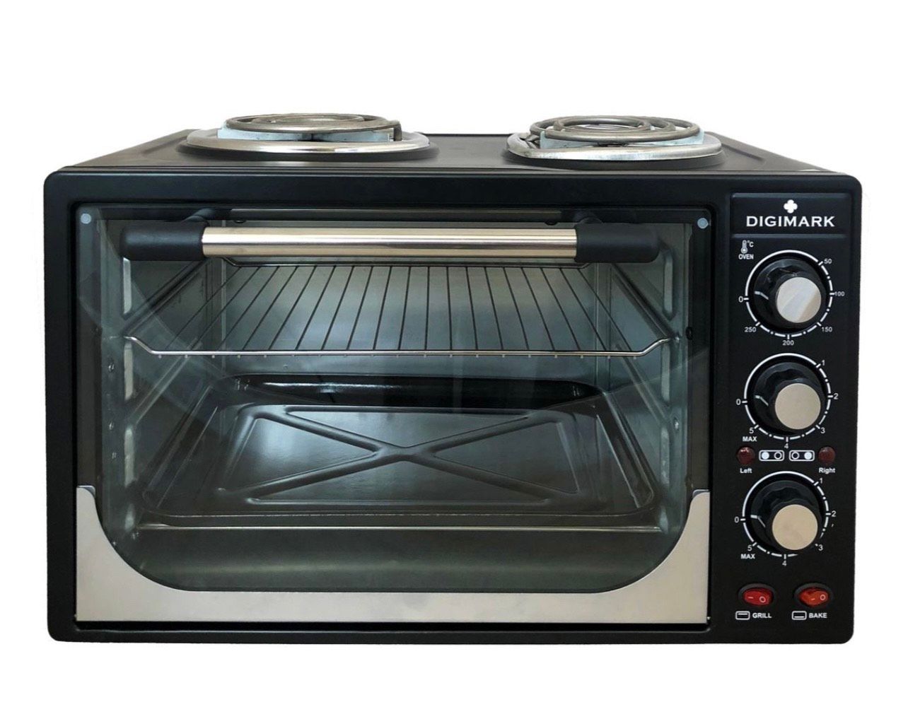 Digimark 32 Litre Electric Oven With 2 Spiral Plates