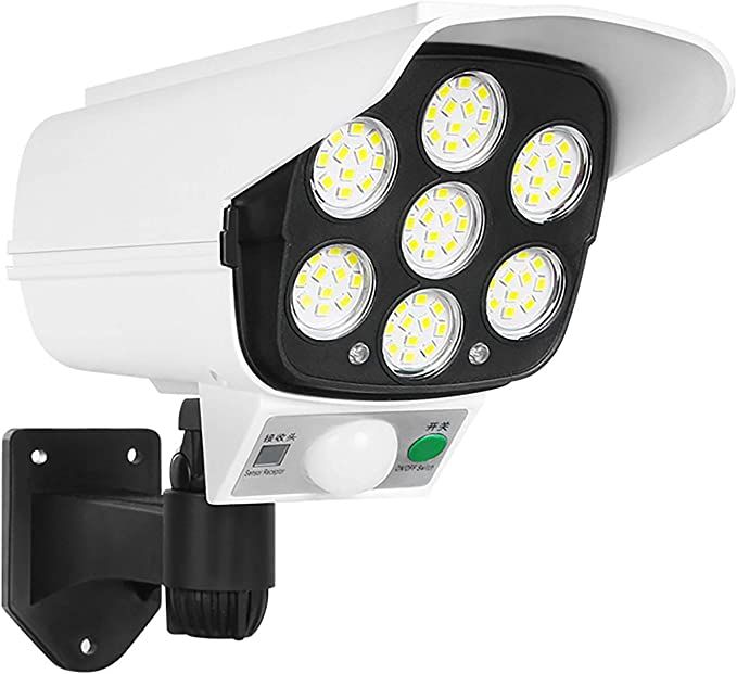 Outdoor Solar Sensor Dummy Camera Light