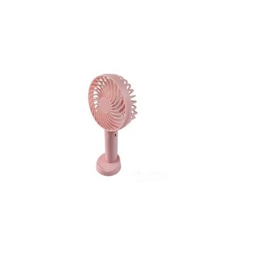 Condere Handheld fan A++ 90 mm Energy Saving 3 Blade Table Fan (pink, Pack of 1)