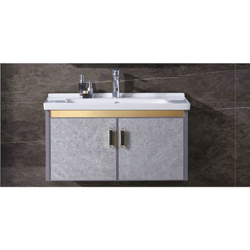 BATHROOM VANITY - GREY - 810X470X400MM