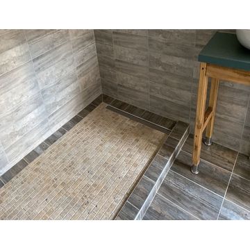 Shower Channel Drain, Length=850mm in stainless steel