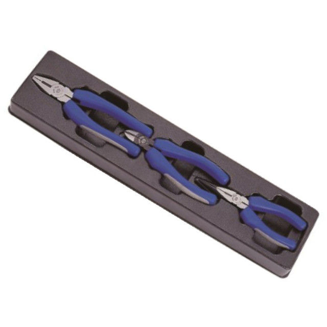 King Tony - Pliers Set Comb Side/C And Long/N 3 Piece
