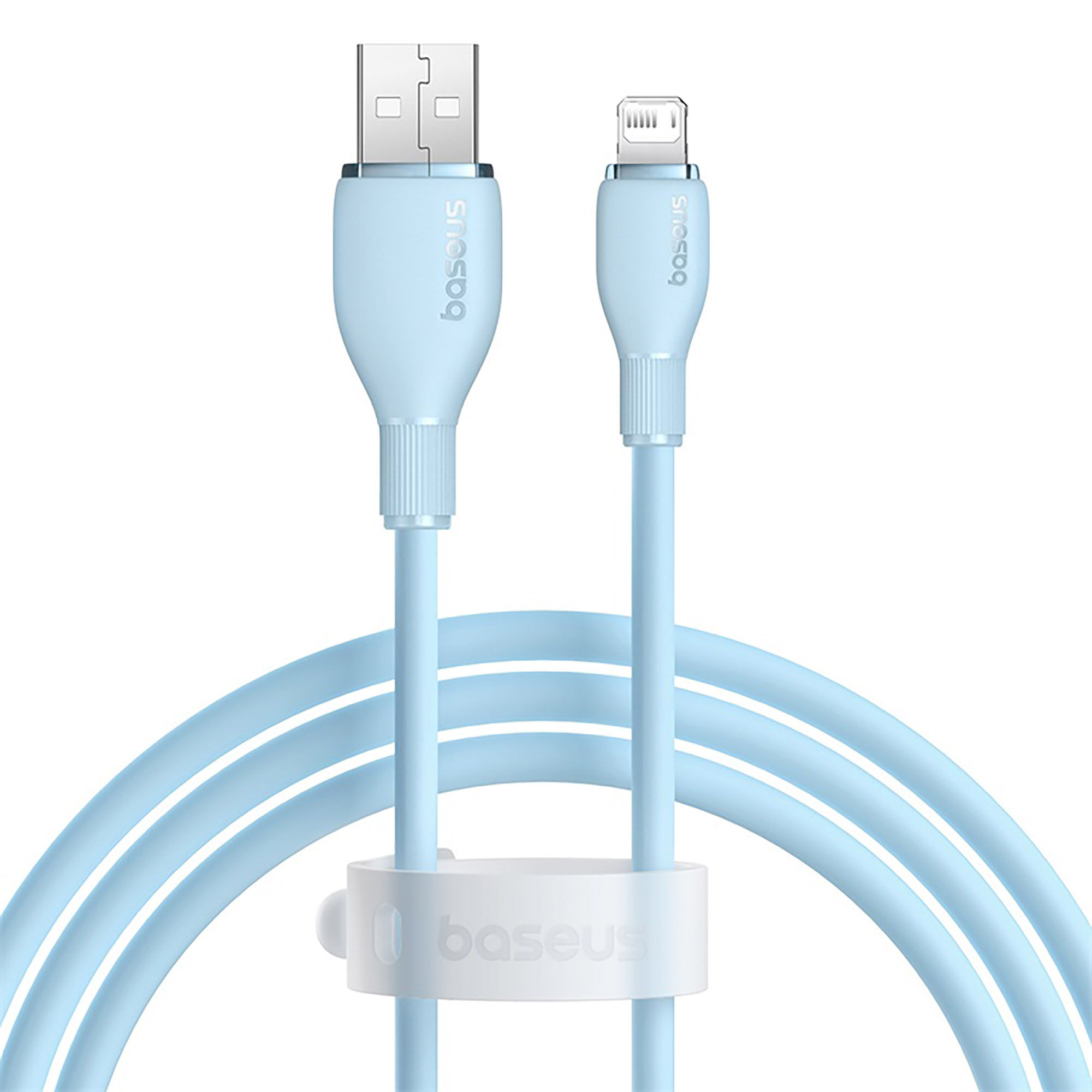Baseus Pudding Series Fast Charging Cable USB to iP 2.4A 1.2m - Galaxy Blue