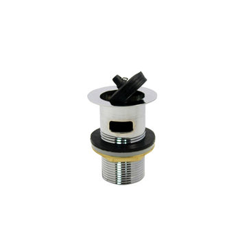 Basin Waste - Brass - Cp - W/brs - Nut - Slotted - 5 Pack