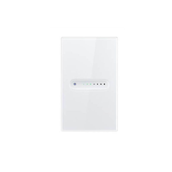 Smart Sliding Dimmer Switch 1 Gang Wifi White