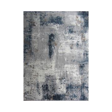 BK Carpets & Rugs – Modern Abstract Rug – Grey & Blue- 2m x 2,9m