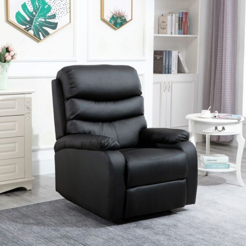 GOF Furniture – Beckywood Black Rise Recliner