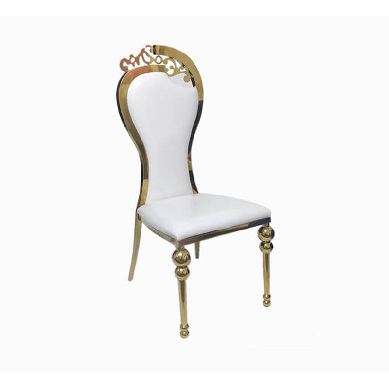 Vividitto - Dining Chair With Gold Frame