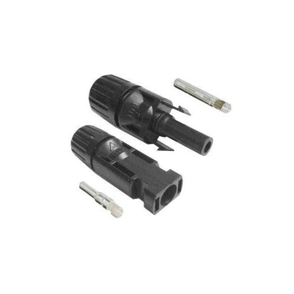 Mecer 2 Pairs Of Mc4 Connectors (2 Male + 2 Female)